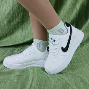 Fashionable Mesh and Lady Running Tennis Flat Casual Women Walking Sneakers Shoes